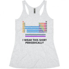 Ladies Slim Fit Super Soft Racerback Triblend Tank