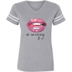 Ladies Relaxed Fit Vintage Sports Tee