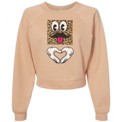 Women's Raglan Pullover Fleece