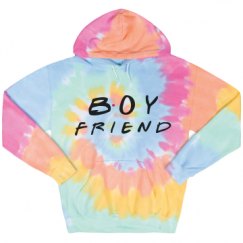 Unisex Tie-Dye Fleece Hoodie