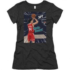 Ladies Slim Fit Super Soft Triblend Tee