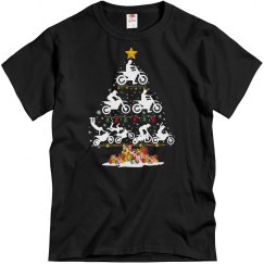 Biker Christmas Gift Awesome Biker Christmas Tree Biker