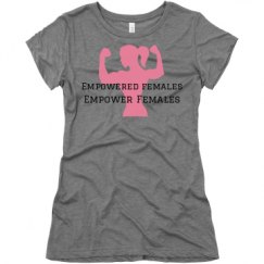 Ladies Slim Fit Super Soft Triblend Tee
