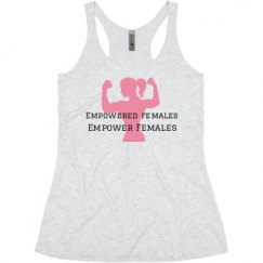 Ladies Slim Fit Super Soft Racerback Triblend Tank