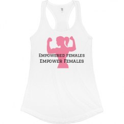 Ladies Slim Fit Racerback Tank Top