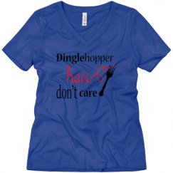 Ladies Relaxed Fit V-Neck Tee