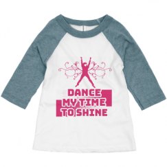 Toddler 3/4 Sleeve Raglan Tee