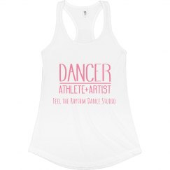 Ladies Slim Fit Racerback Dancer Tank
