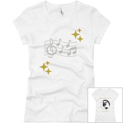 Music makes the world go Around tshirt