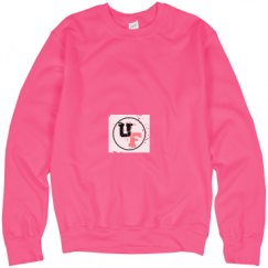 Unisex Neon Crewneck Sweatshirt