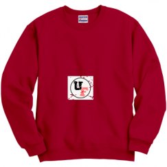 Unisex Film and Foil Crewneck Sweatshirt