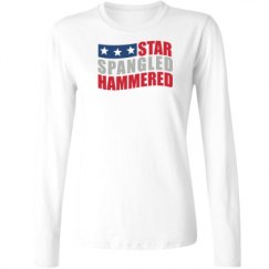 Ladies Relaxed Fit Basic Long Sleeve Tee
