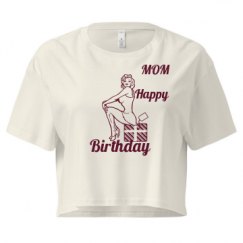 Ladies Festival Cali Crop Top Tee