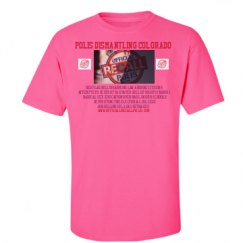 Unisex Ultra Cotton Safety Neon Crewneck Tee