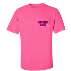 Unisex Ultra Cotton Safety Neon Crewneck Tee