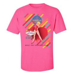 Unisex Ultra Cotton Safety Neon Crewneck Tee