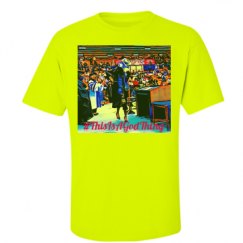 Unisex Ultra Cotton Safety Neon Crewneck Tee