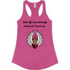 Ladies Slim Fit Racerback Tank Top
