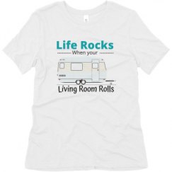 Ladies Relaxed Fit Super Soft Triblend Tee