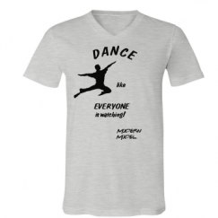 Unisex V-Neck Jersey Tee