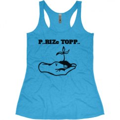 Ladies Slim Fit Super Soft Racerback Triblend Tank