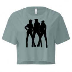 Ladies Festival Cali Crop Top Tee
