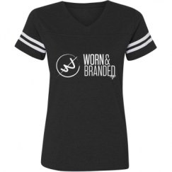 Ladies Relaxed Fit Vintage Sports Tee