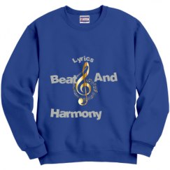 Unisex Film and Foil Crewneck Sweatshirt