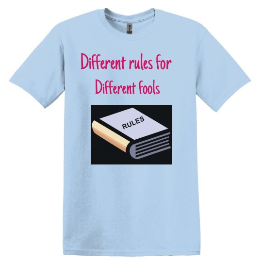 Different rules 