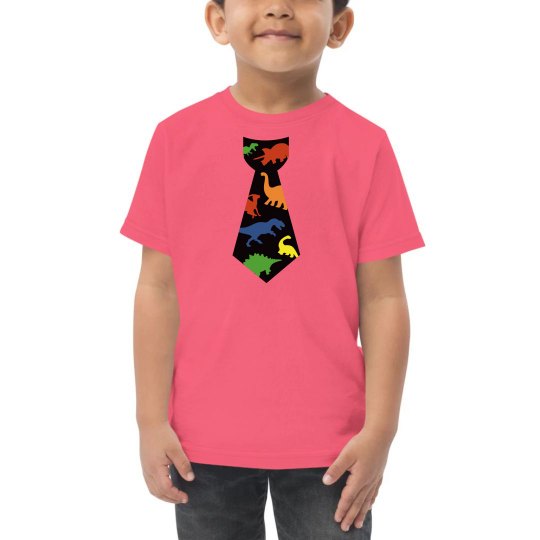 Dino-phisticated Toddler Tee