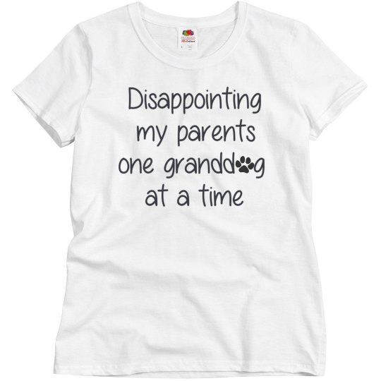 Disappointing my parents one dog at a time 