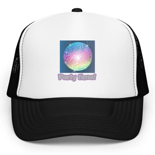 Disco ball hat
