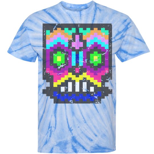 Distressed Tribal Skull 