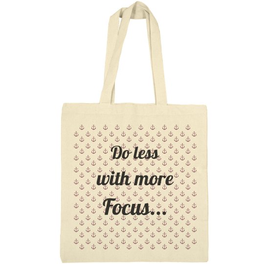 do less with more focus