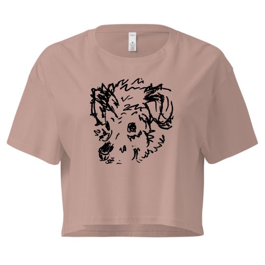 Dogsketch Lucy LaRue Crop Top Tee Shirt
