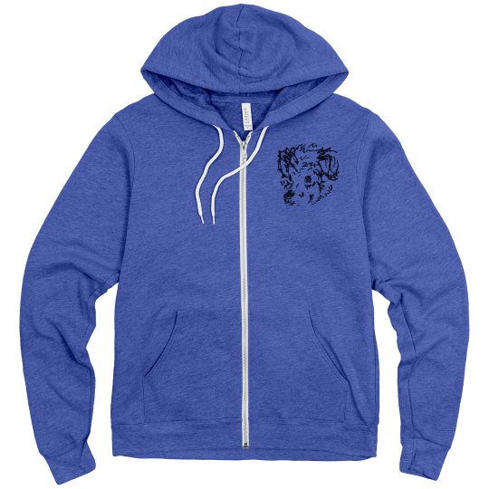 Dogsketch Lucy LaRue Hooded Zip Up Sweatshirt