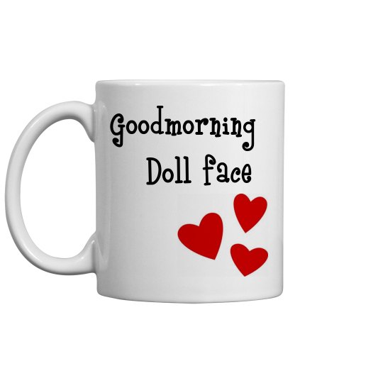Doll face mug Doll face mug