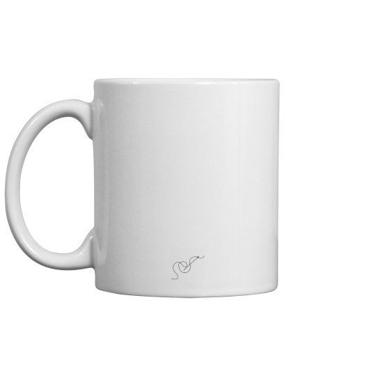 Domino Sketch Lucy LaRue Coffee Mug Domino Sketch Lucy LaRue Coffee Mug