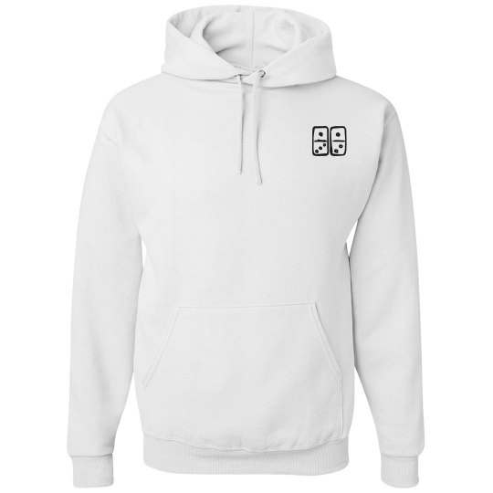 Domino Sketch Lucy LaRue Hooded Sweatshirt Domino Sketch Lucy LaRue Hooded Sweatshirt