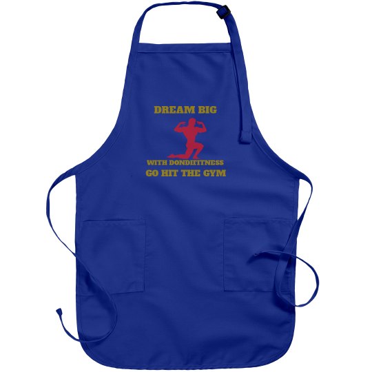 DONDIFITNESS FULL LENGTH APRON