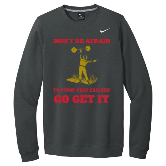 DONDIFITNESS GUYS NIKE CREWNECK SWEATSHIRT