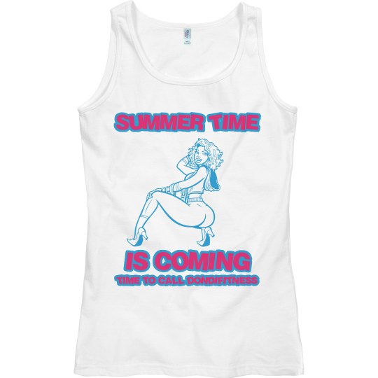 DONDIFITNESS LADIES BASIC TANK TOP DONDIFITNESS LADIES BASIC TANK TOP