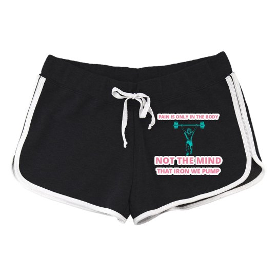 DONDIFITNESS LADIES BOXER CRAFT SHORTS