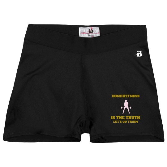 DONDIFITNESS LADIES COMPRESS SHORTS