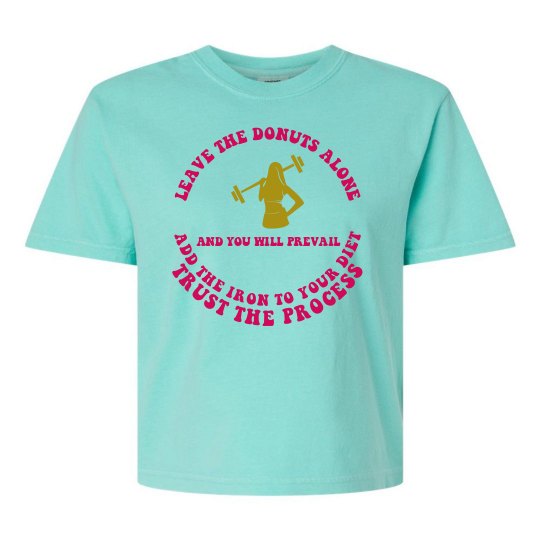 DONDIFITNESS LADIES HEAVYWEIGHT TEE SHIRT DONDIFITNESS LADIES HEAVYWEIGHT TEE SHIRT