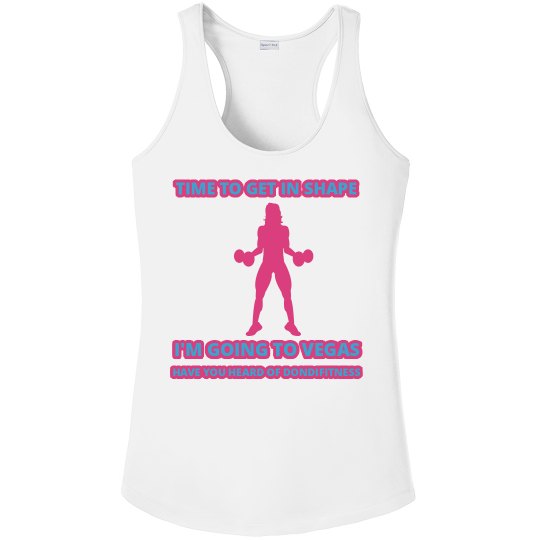 DONDIFITNESS LADIES RACERBACK TANK TOP
