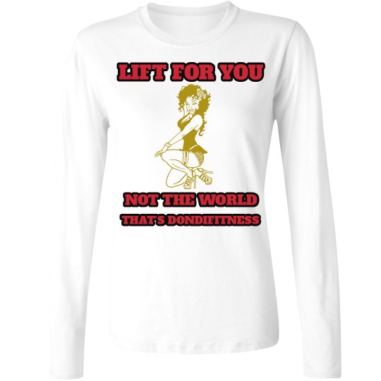 DONDIFITNESS LADIES SLEEVES SWEAT SHIRT