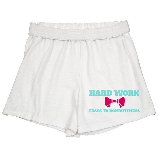 DONDIFITNESS LADIES SLIM FIT CHEER SHORT