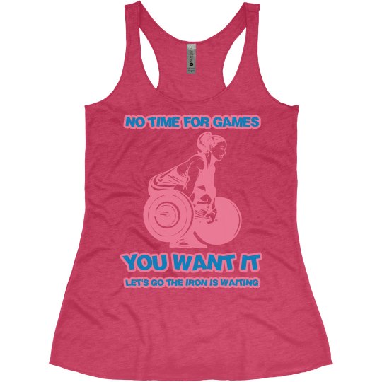 DONDIFITNESS LADIES SLIM FIT SOFT RACERBACK TANK TOP