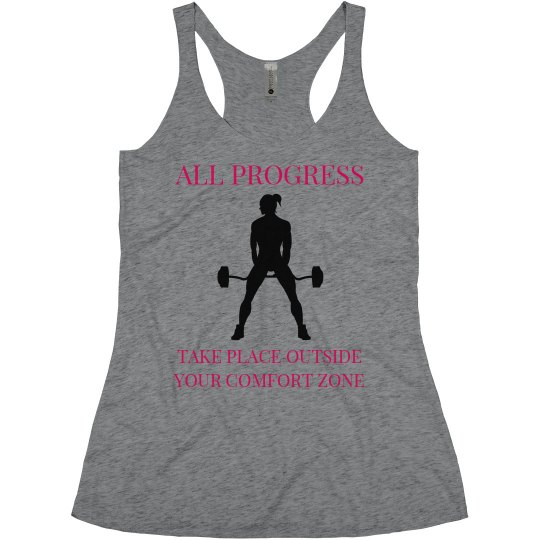 DONDIFITNESS LADIES SOFT RACERBACK TANK TOP
